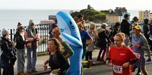WATCH: Highlights of the Tenby 10K charity run