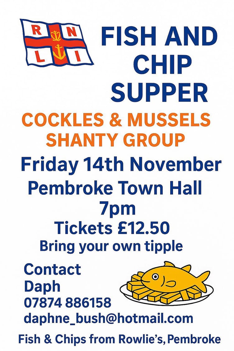 Fish and Chip Supper poster
