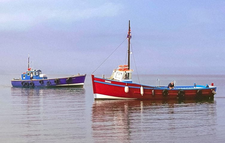 Caldey boats