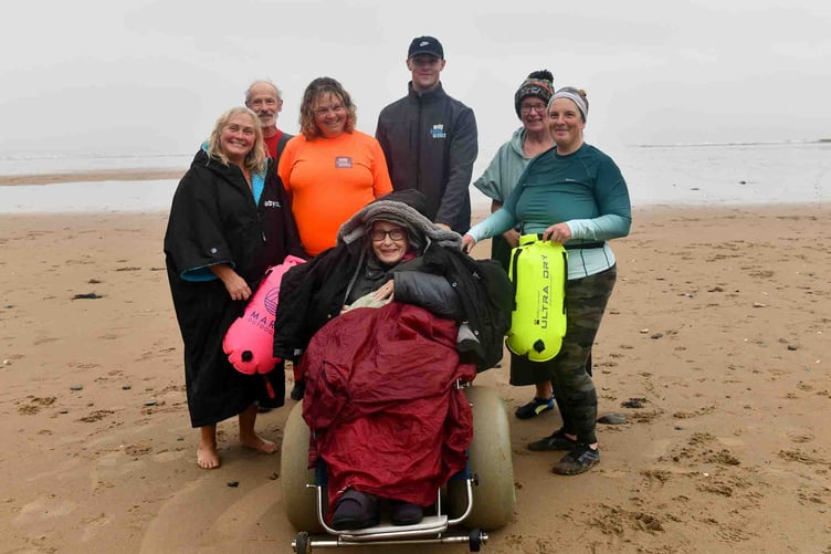 Beach wheelchairs Pembrokeshire