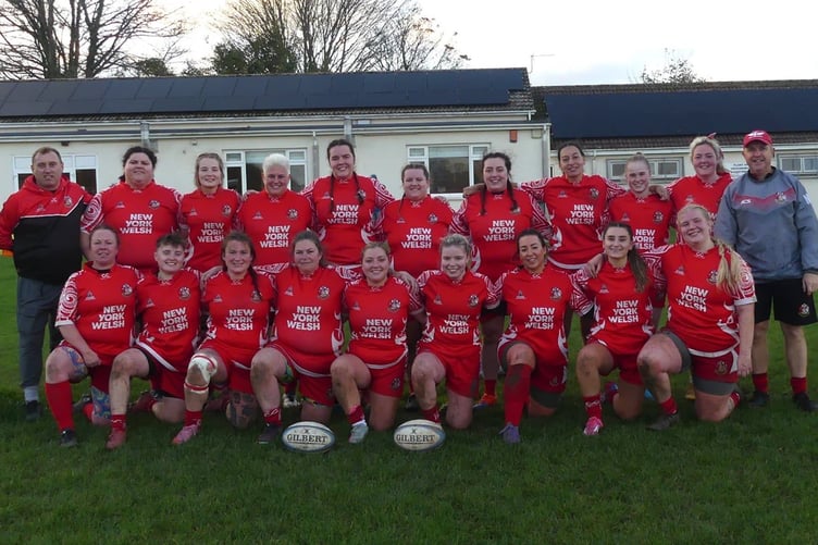 The victorious Panthers squad