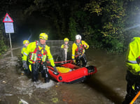 Major flooding prompts emergency rescues in West Wales