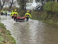 Flood risks prompt warning from Mid and West Wales fire service