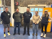 Tenby RNLI congratulates inshore lifeboat crew members