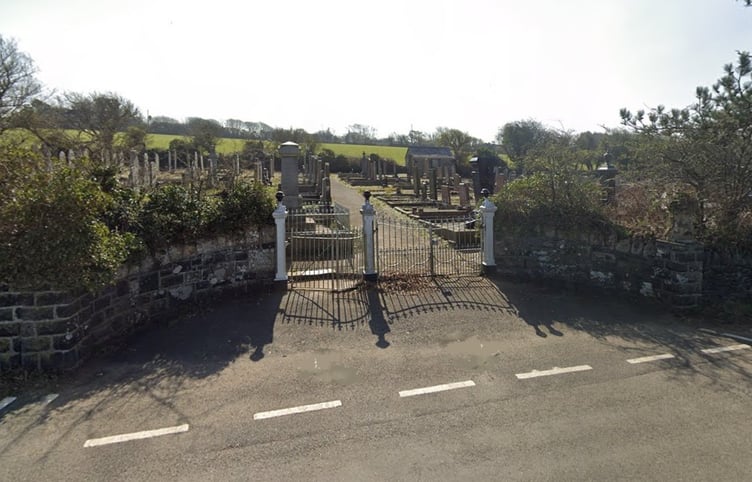 The existing Tabernacle Cemetery, Fishguard. Picture; Google Street View.