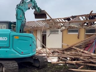 Demolition starts on 'eyesore' Pembrokeshire motel