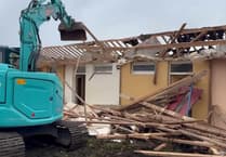 WATCH: Demolition begins on derelict 'eyesore' Pembrokeshire motel