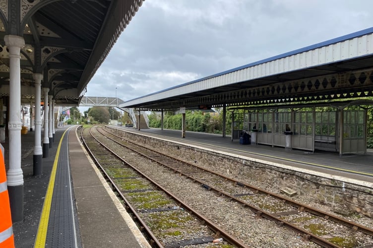 The Tenby station will remain open to passengers while work takes place. 