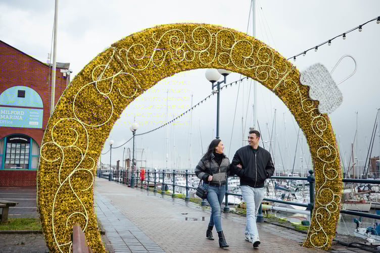 Christmas activities at Milford Waterfront this festive season.