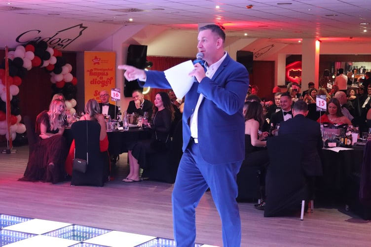 The auction helped to raise nearly £18,000