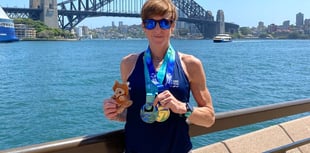 Tenby's Stephanie Waring clinches triathlon sprint gold in Australia