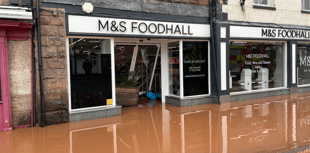 Advice for people affected by flooding after Storm Claudia