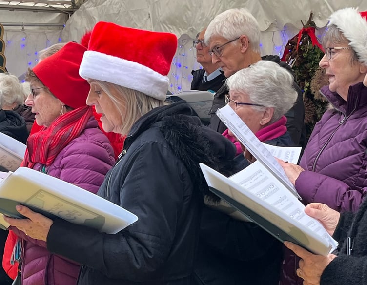 Winter fair - carol singing