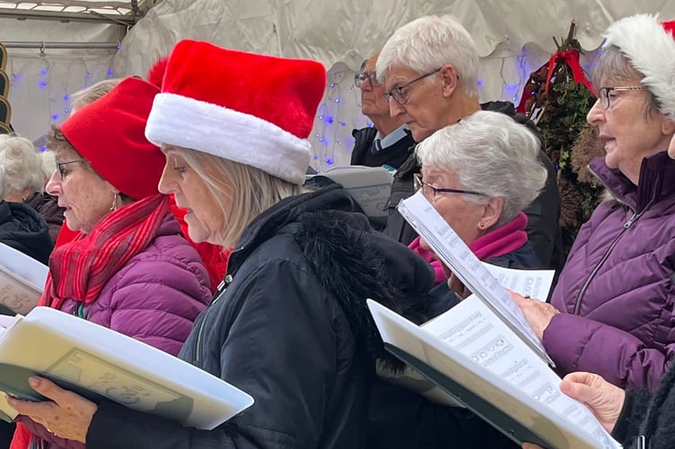 Winter fair - carol singing