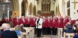 Côr Meibion De Cymru's moving concert in Tenby