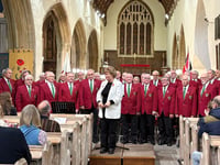 Côr Meibion De Cymru's moving concert in Tenby