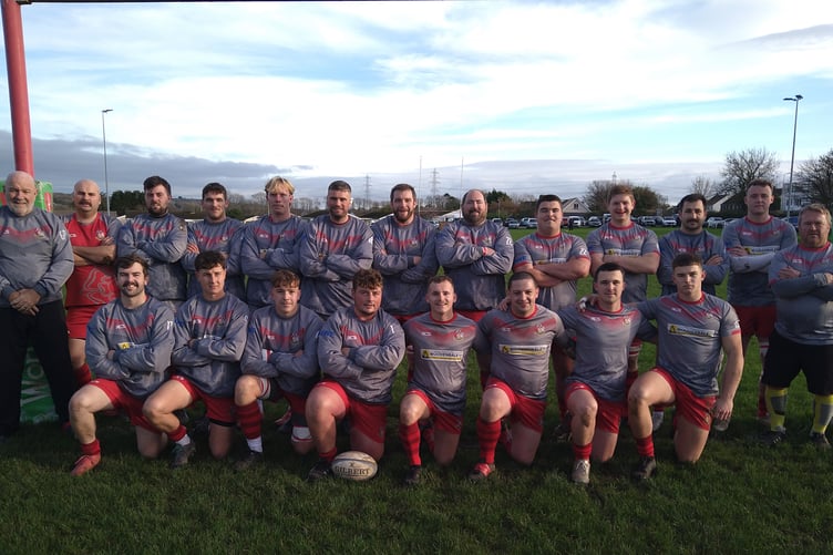 Victorious Pembroke senior mens squad