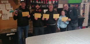 Pembroke Dock fishing fest: anglers brave rain for competition