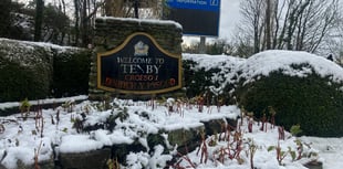 Snowfall prompts Pembrokeshire school closures and travel warnings