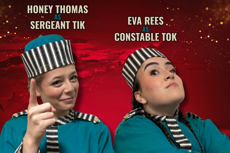Comedy duo Honey Thomas and Eva Rees - Aladdin