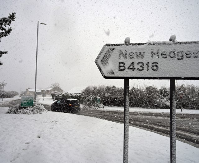 Pembrokeshire roads at risk as ice and snow continue
