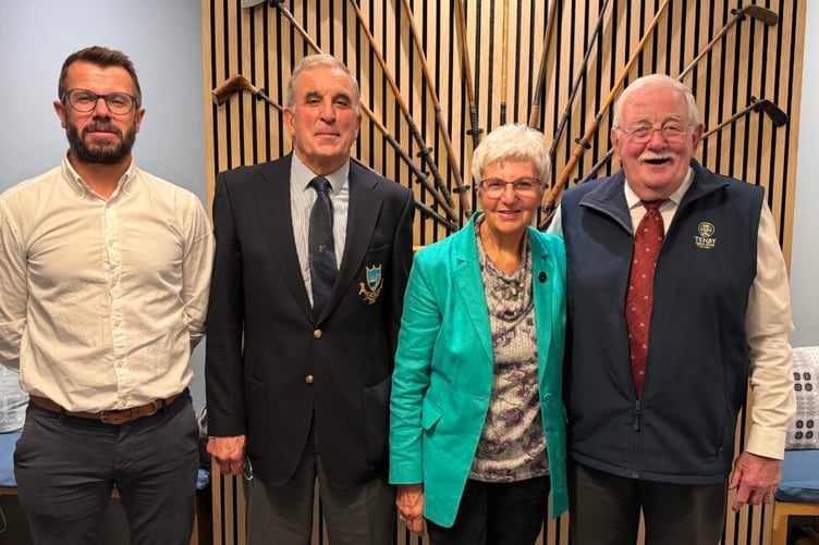 Tenby Golf Club award presentations 2025