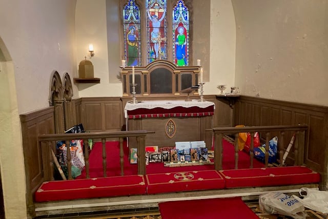 Toy Service donations at St Nicholas and St Teilo’s Church in Penally