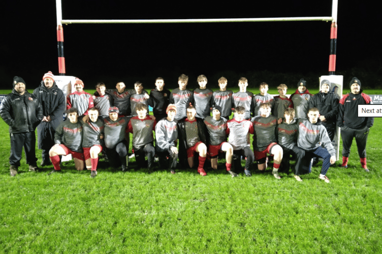 Pembroke U17 squad in first friendly of their season