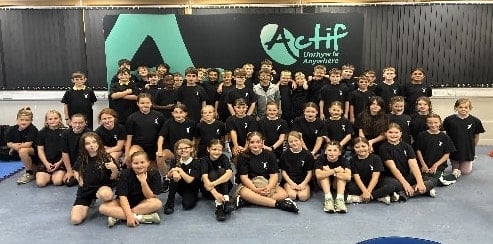 The Actif Communities Team has trained over 300 young students to become Bronze Young Sports Ambassadors, offering leadership opportunities in school sports.