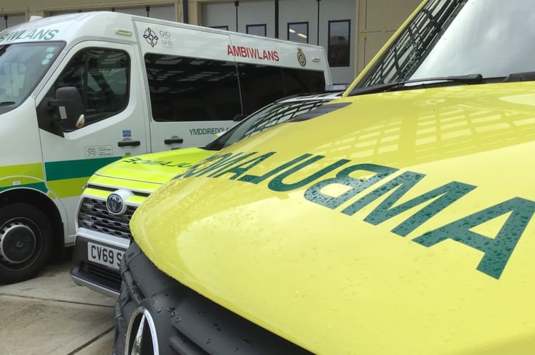 wales ambulances