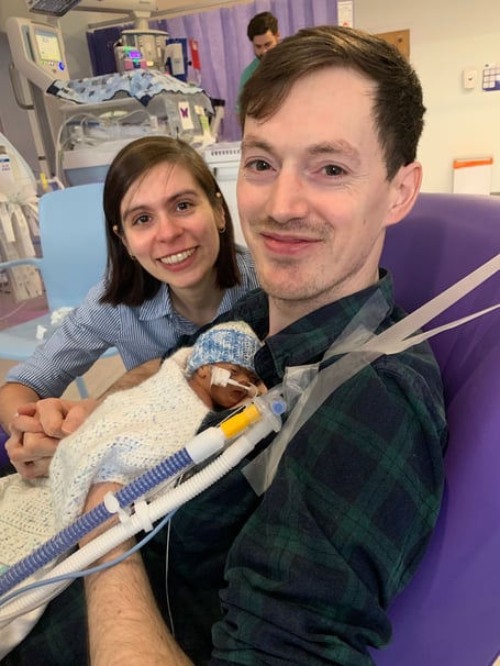 Gwenno and Luke with Emrys