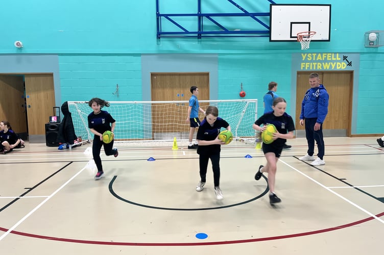 A recent event at Ysgol Caer Elen encouraged teenage girls in Haverfordwest to try various sports and activities to boost physical activity.