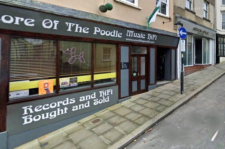 An official application for Haverfordwest's Core of the Poodle, a record store and bar, has been approved by Pembrokeshire planners.