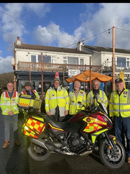 Blood Bikes Wales - Amroth