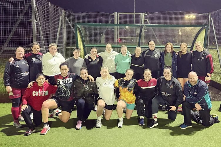 Sharks players joined the Panthers for a very enjoyable link training session