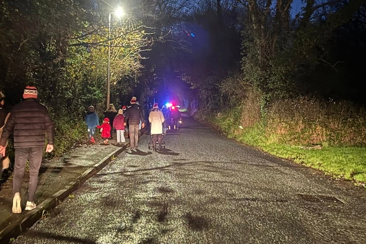 Lantern Walk - Carew and Sageston