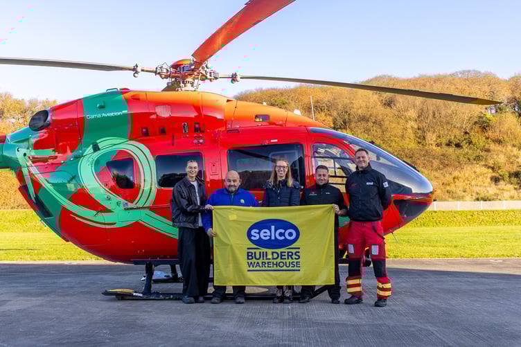 Wales Air Ambulance is in the running for £10,000 in the Selco Community Heroes campaign