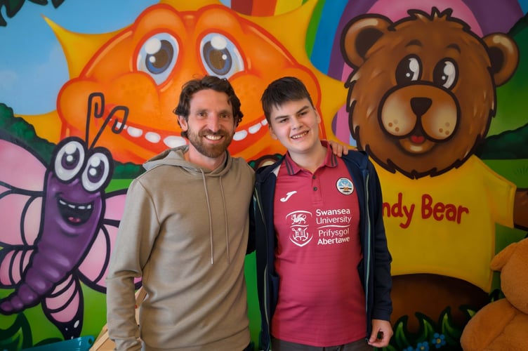 Wales footballing legend Joe Allen visiting bereaved child, Connor Bishop