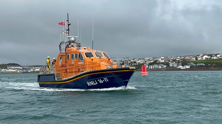 Angle RNLI lifeboat