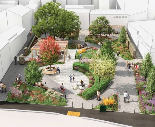 Carmarthen square revamp approved