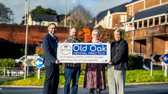 Carmarthenshire Council's new roundabout advertising initiative!