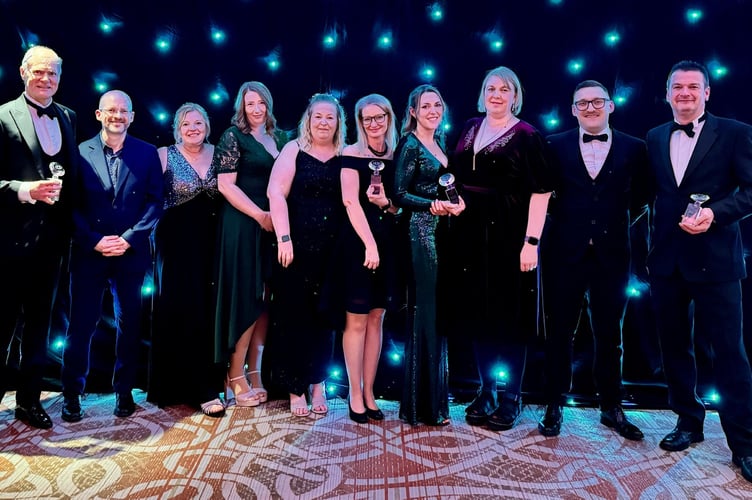 Specsavers Haverfordwest celebrated four award wins at the Optometry Wales Awards 2025