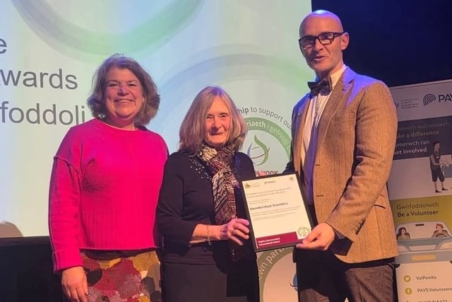 Saundersfoot Wombles shine at PAVS Awards