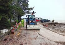 Storm Bram triggers flood warnings for Tenby and Pembrokeshire