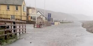 Storm Bram hits Pembrokeshire