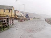 Storm Bram hits Pembrokeshire