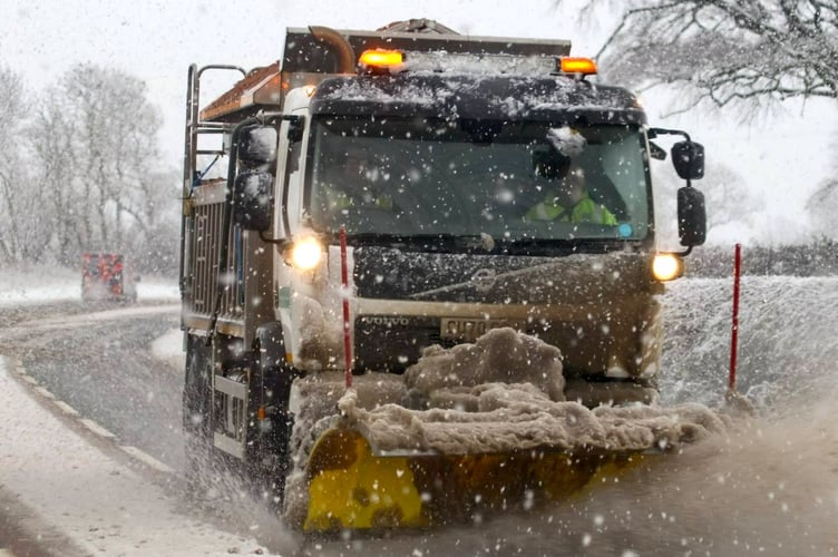PCC crews out during the recent snow storms