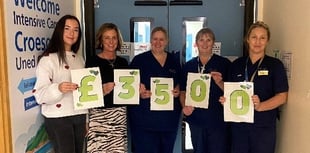 Mum, daughter raise £3,500 for Glangwili Hospital