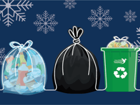 Changes to bin collections in Carmarthenshire over Christmas
