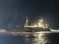 Fishguard RNLI rescues four in storm